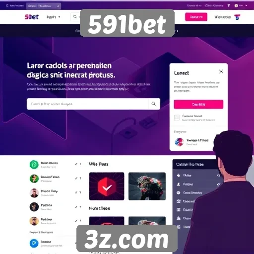 Análise da interface do usuário no site 591bet